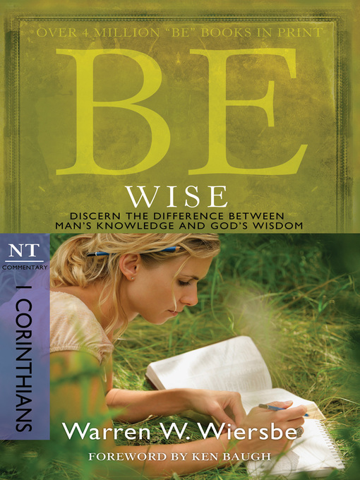Title details for Be Wise by Warren W. Wiersbe - Available
